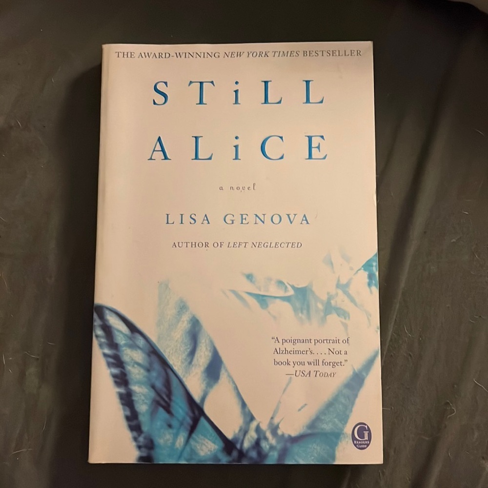 3/$20 Still Alice - By Author Lisa Genova